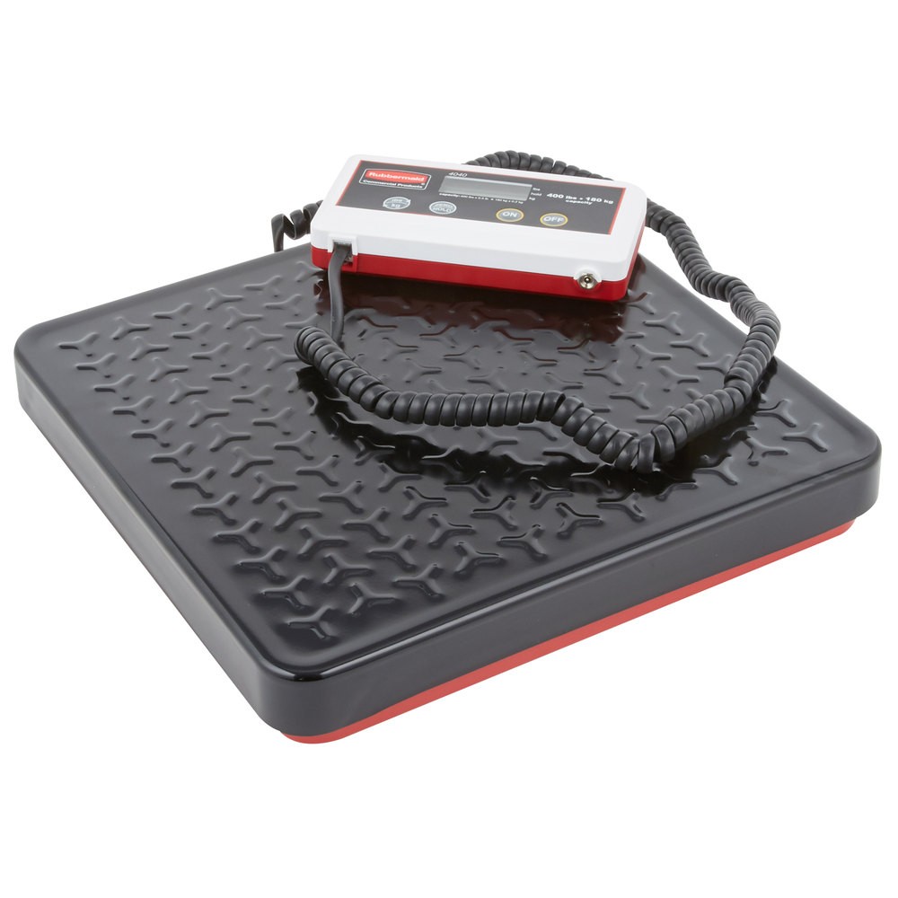 Rubbemaidd Digital Receiving Scale 400lb/180kg Rubbemaidd Digital Receiving Scale 400lb/180kg
