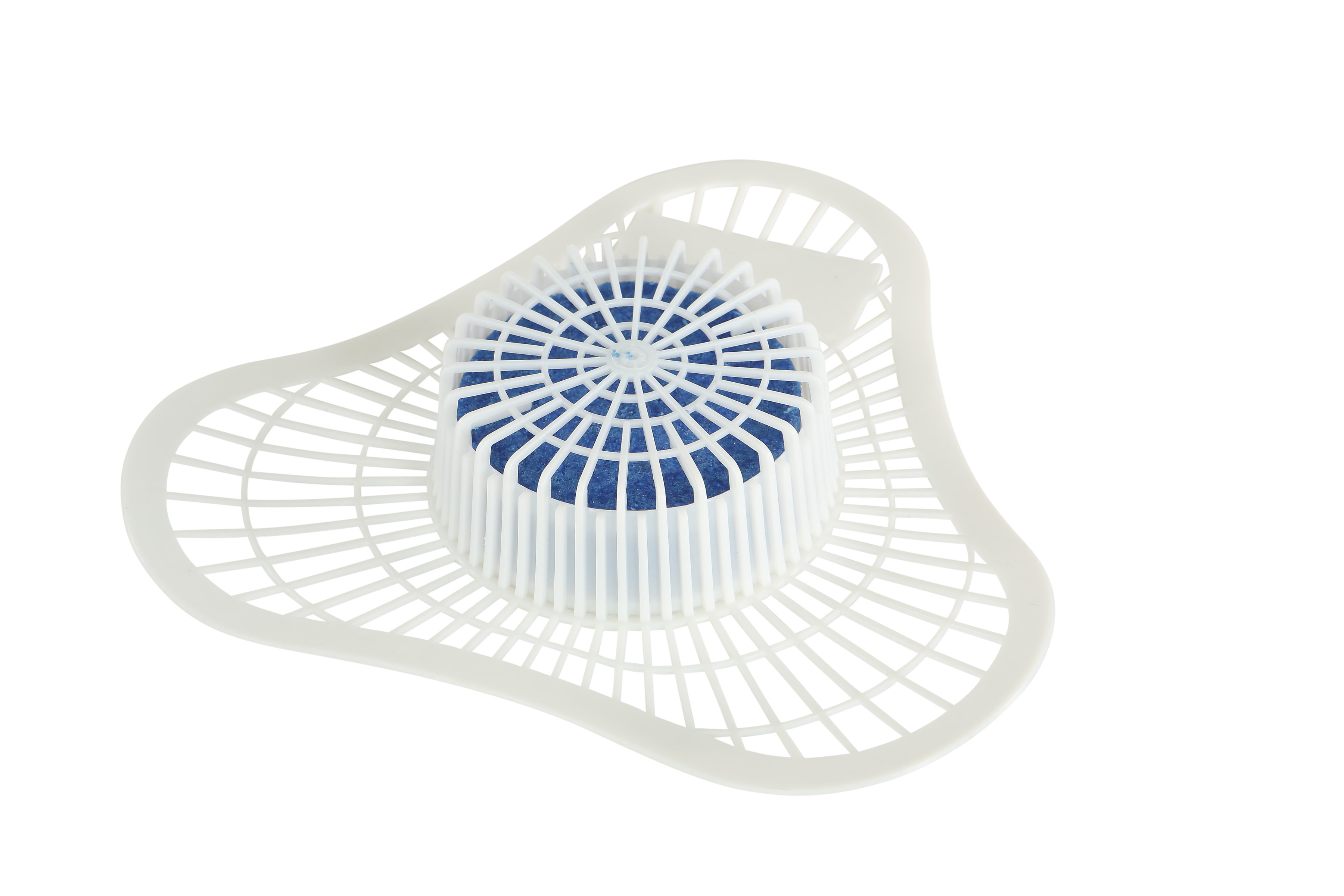 GLOBE Urinal Screen With Blue Cherry Non-Para Deodorant Block, Case of 12 GLOBE Urinal Screen With Blue Cherry Non-Para Deodorant Block, Case of 12