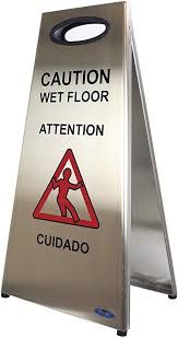 Frost 1119 Wet Floor Sign, Metallic Frost 1119 Wet Floor Sign, Metallic