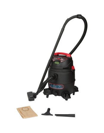 Industrial Vacuum Type: Wet-Dry Material: Polypropylene Tank Capacity: 8 US Gal.(30.28 Litres) - 1