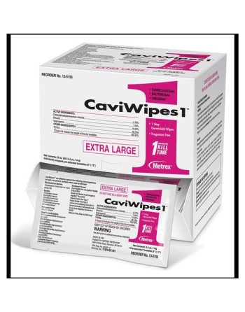 CaviWipes™ Medical Surfaces Disinfecting Wipes, 12" x 9", 50 Count - [Cleaning Supplies Canada Discounts] - FAMET111155 - [Defen