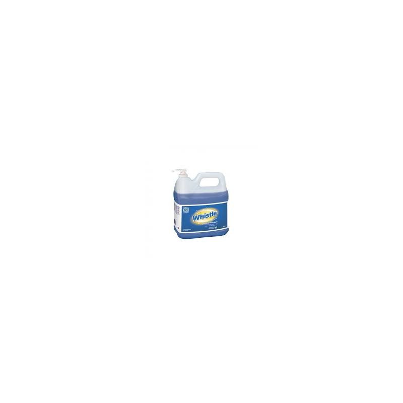 Diversey CBD95769100 Whistle® Laundry Detergent (HE), Floral Scent, 2 gallon, (2-pack with pumps) - [DefendUse.com] - CBD9576910