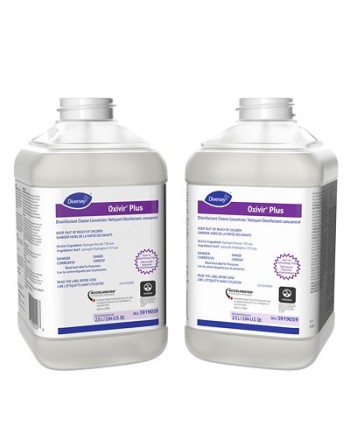 DIVERSEY 5919059 Oxivir® Plus Disinfectant Cleaner Concentrate, 2.5L, 2/case - [DefendUse.com] - 5919059 - Oxivir® Diversey
