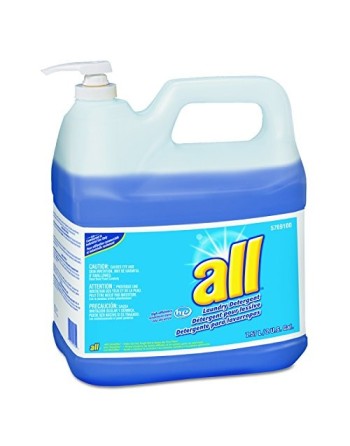 Diversey All Concentrated Laundry Detergent, Floral Scent, 0.50 gal (63.91 fl oz) - 1 Carton (4 Units) - 2