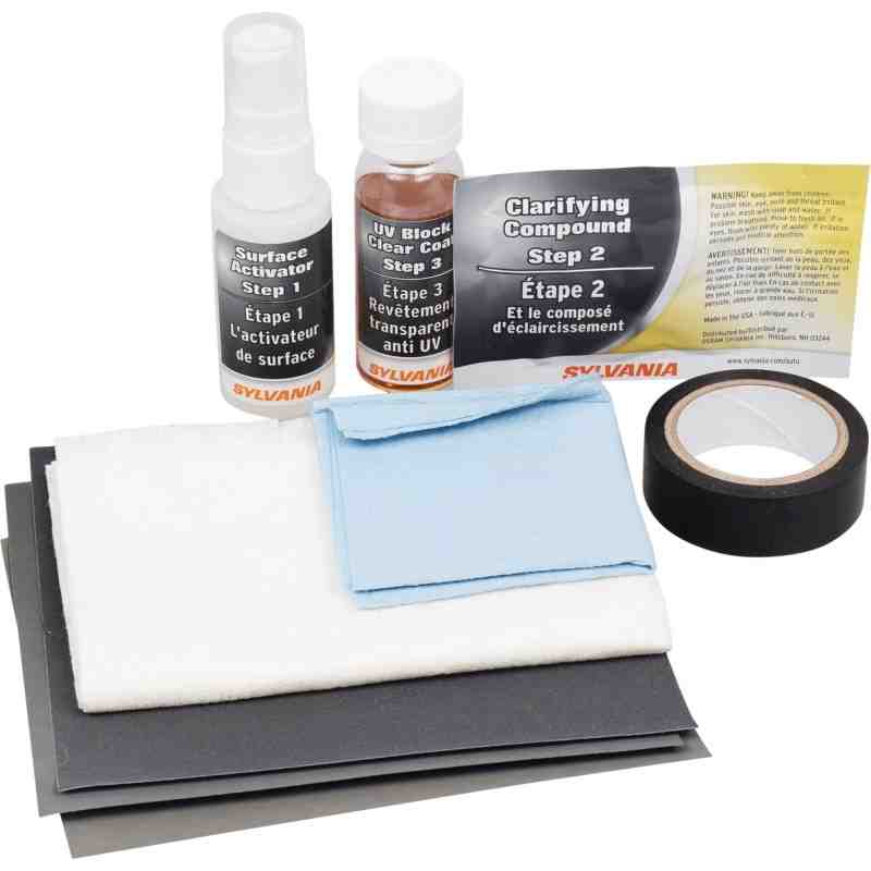 SYLVANIA Headlight Restoration Kit Container Type: Kit SYLVANIA Headlight Restoration Kit Container Type: Kit