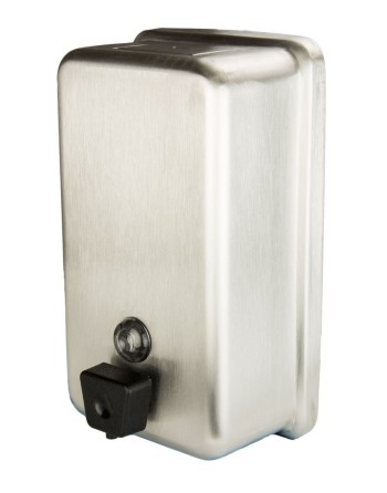 FROST 708A Soap Dispenser, Wall Mount Vertical Manual 1.2L - Stainless Steel - [DefendUse.com] - 708A - Frost Commercial Cleanin