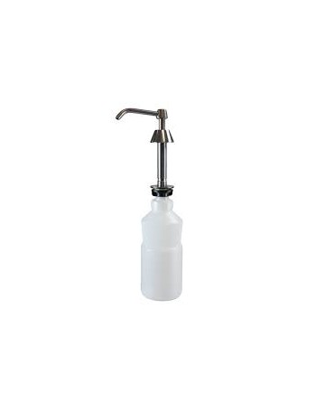 FROST 712 Soap Dispenser - Counter Mount Manual 1L - Chrome - [DefendUse.com] - 712 - Frost Commercial Cleaning