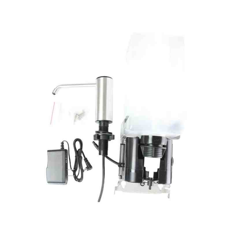 Soap Dispenser - Counter Mount No Touch 1.5L - Stainless Steel - [Cleaning Supplies Canada Discounts] - 716 - [DefendUse.com]