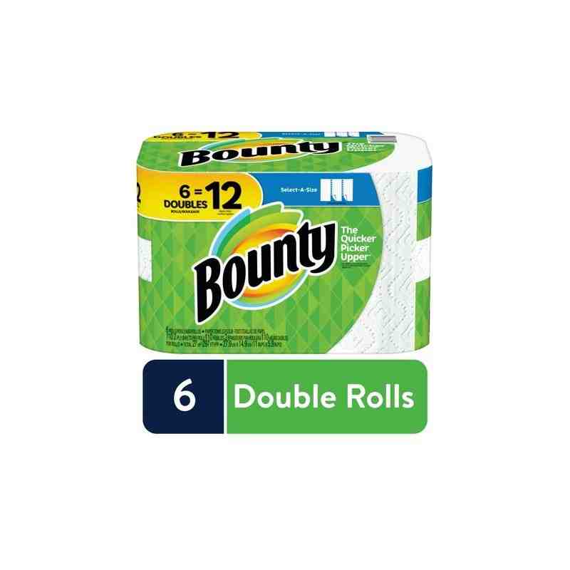 Bounty-Select-A-Size Paper Towel 110ct, 6 x Double Roll/cs - [DefendUse.com] - 37000-74801 - Bounty Select-A-Size