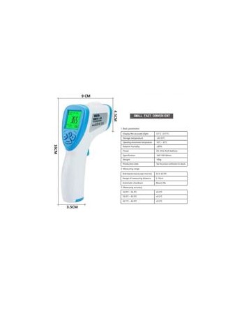 Medical Grade Non-Contact Infrared Thermometer 1/pk - [Cleaning Supplies Canada Discounts] - 7741 - [DefendUse.com]