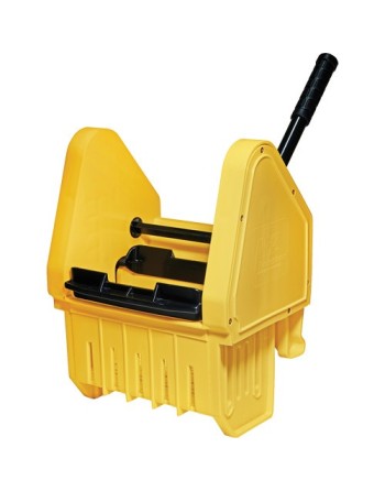M2 PROFESSIONAL  Champ™ Bucket & Wringer Combo, Down Press, 10 US Gal.(40 Quart), Yellow - [DefendUse.com] - BW-D1232-40-YE - Mo