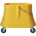 M2 PROFESSIONAL  Champ™ Mop Bucket, 10 US Gal. (40 qt.) Capacity, Yellow - [DefendUse.com] - BW-D2640-YE - Mop Bucket