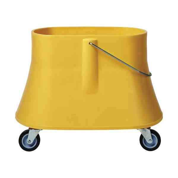 M2 PROFESSIONAL  Champ™ Mop Bucket, 10 US Gal. (40 qt.) Capacity, Yellow - [DefendUse.com] - BW-D2640-YE - Mop Bucket