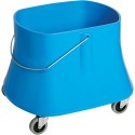 M2 PROFESSIONAL  Champ™ Mop Bucket, 10 US Gal. (40 qt.) Capacity, Blue - [DefendUse.com] - BW-D2640-BL - Mop Bucket