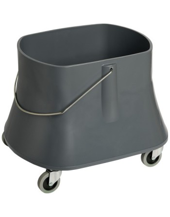 M2 PROFESSIONAL  Champ™ Mop Bucket, 10 US Gal. (40 qt.) Capacity, Grey - [DefendUse.com] - BW-D2640-GY - Mop Bucket
