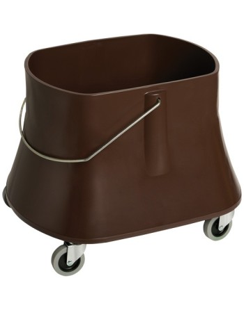 M2 PROFESSIONAL  Champ™ Mop Bucket, 10 US Gal. (40 qt.) Capacity, Brown - [DefendUse.com] - BW-D2640-BN - Mop Bucket