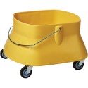 M2 PROFESSIONAL  Champ™ Mop Bucket, 8 US Gal. (32 qt.) Capacity, Yellow - [DefendUse.com] - BW-D2632-YE - Mop Bucket