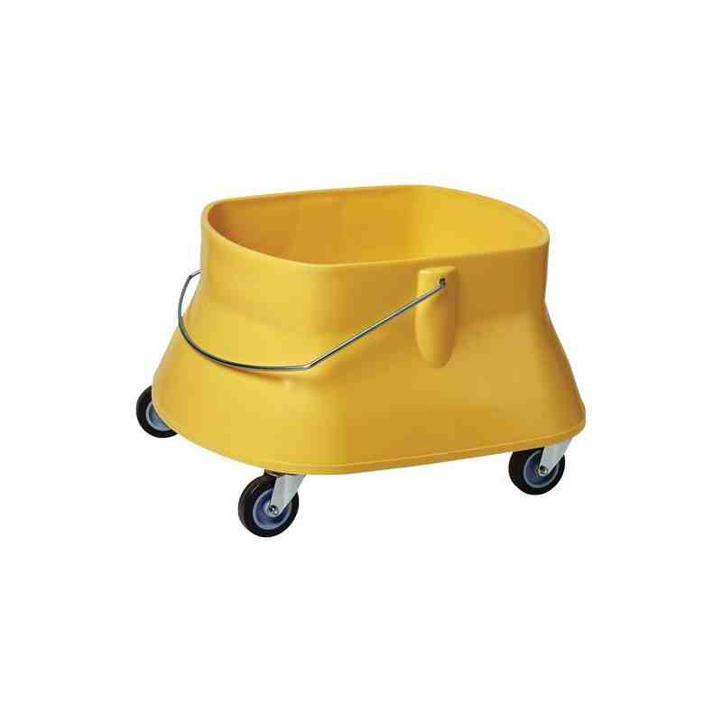 M2 PROFESSIONAL  Champ™ Mop Bucket, 8 US Gal. (32 qt.) Capacity, Yellow - [DefendUse.com] - BW-D2632-YE - Mop Bucket