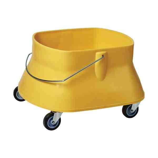 M2 PROFESSIONAL  Champ™ Mop Bucket, 8 US Gal. (32 qt.) Capacity, Yellow - [DefendUse.com] - BW-D2632-YE - Mop Bucket