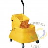 M2 PROFESSIONAL  Champ™ Bucket & Wringer Combo, Side Press, 7.5 US Gal. (30 Quarts), Yellow