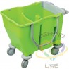 Double Mop Bucket with Wringer 3.75 US Gal. (60 qt.)