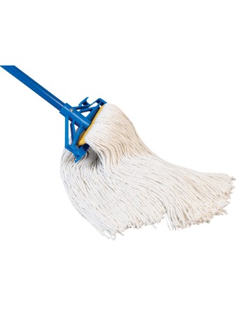 SynRay™ Wet Floor Mop with Handle Each, 24", 60" Length - [Cleaning Supplies Canada Discounts] - HW-PC-80024 - [DefendUse.com]