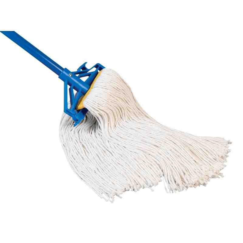 SynRay™ Wet Floor Mop with Handle Each, 24", 60" Length - [Cleaning Supplies Canada Discounts] - HW-PC-80024 - [DefendUse.com]