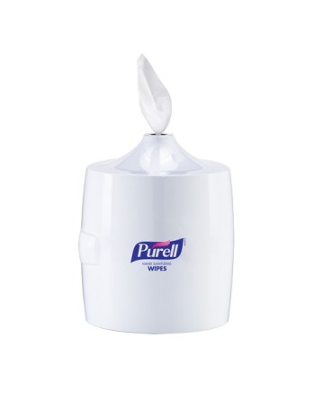 PURELL® Sanitizing Wipes Large Wall Dispenser, Center Pull - [Cleaning Supplies Canada Discounts] - 9019-01 - [DefendUse.com]