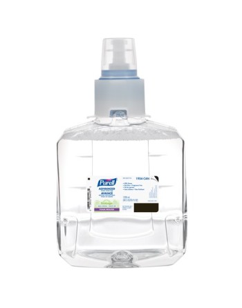 PURELL 1904-02-CAN00 LTX-12™ Advanced Foam Hand Sanitizer, 1200 ml, Cartridge Refill, 70% Alcohol, Case of 2 - [DefendUse.com] -