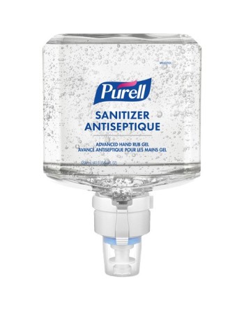 PURELL 7760-02-CAN00 ES8 Advanced Hand Sanitizer Gel, 1200 ml, Cartridge Refill, 70% Alcohol, Case of 2 - [DefendUse.com] - 7760