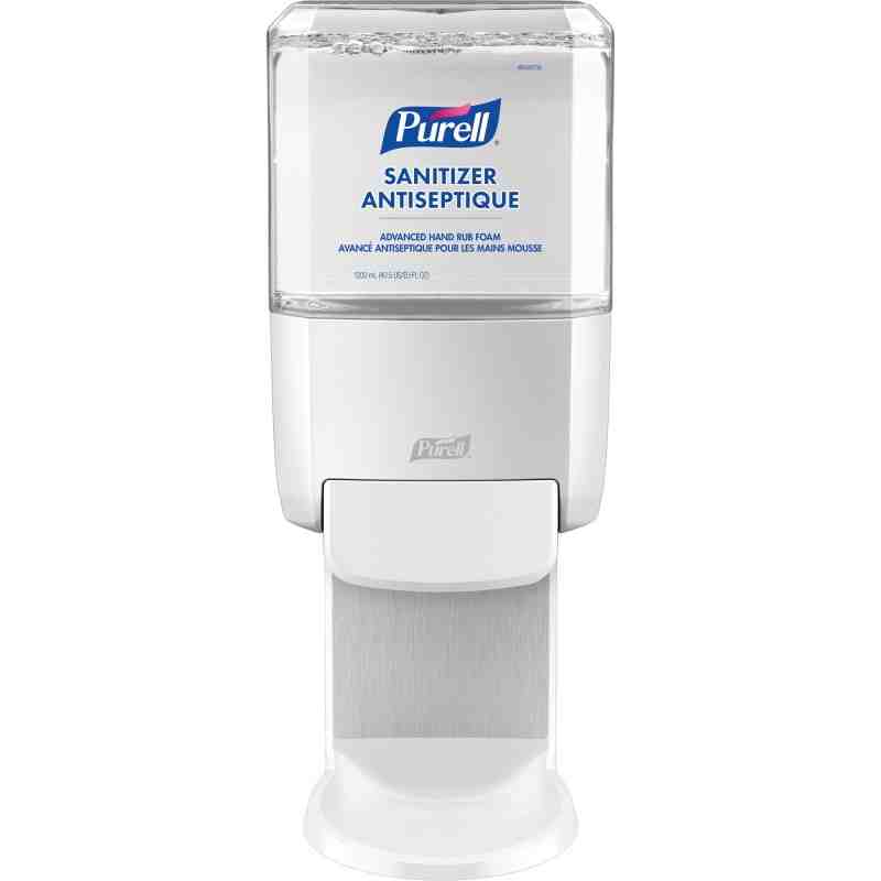 PURELL  ES4 Hand Sanitizer Dispenser Style: Push Capacity: 1200 ml Colour: White - [Cleaning Supplies Canada Discounts] - 5020-0