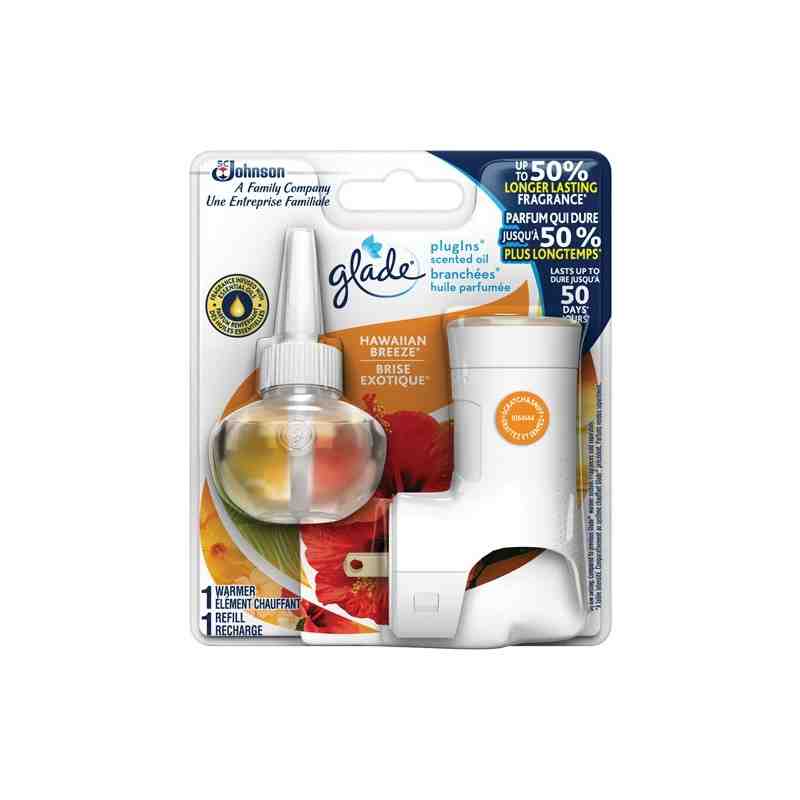 SC JOHNSON  Glade® PlugIns® Scented Oil Starter Kit Fragrance: Hawaiian Breeze® - [Cleaning Supplies Canada Discounts] - 1006230