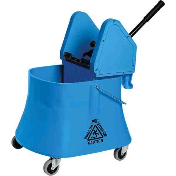Replacement Champ™ Mop Wringer Each, Down Press, Blue - [DefendUse.com] - BW-D1232-BL - Mop Bucket