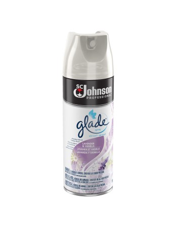 SC JOHNSON 46500778015 Glade® Air Freshener, Lavender Vanilla, Aerosol Can, Case of 12/391g - [DefendUse.com] - 10046500778015 -