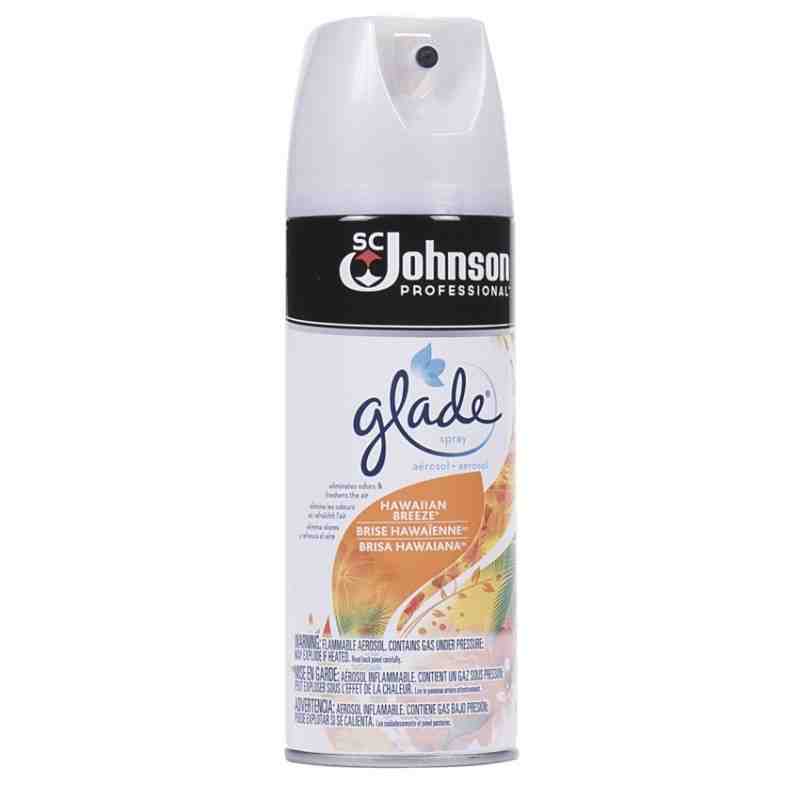 SC JOHNSON 10046500770453 Glade® Air Freshener, Hawaiian Breeze®, Aerosol Can, Case of 12/391g - [DefendUse.com] - 1004650077045