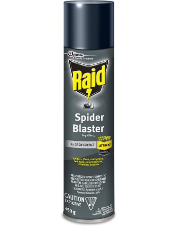 Raid 62300060297 Spider Blaster Bug Killer 6 - 12/350g - [DefendUse.com] - 62300060297 - Raid Max® Home Insect Killer
