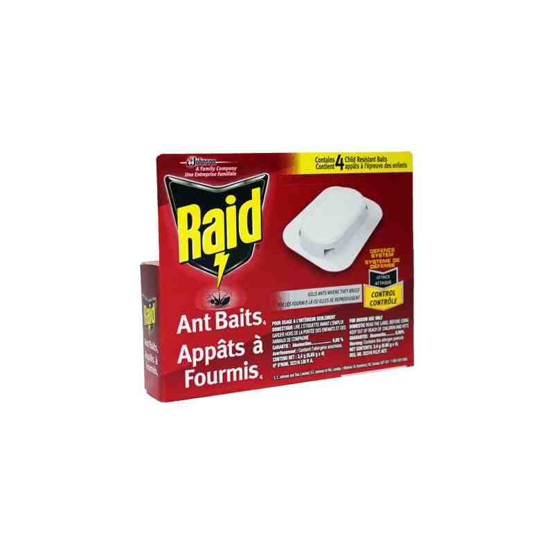 Raid 62300718938 Ant Baits 4 - 12/4ct - [DefendUse.com] - 62300718938 - Raid Max® Home Insect Killer
