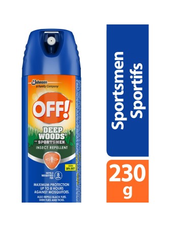 Insect OFF! Deep Woods - Sportsmen 1 Repellent- 12/230g