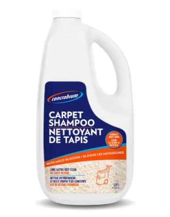 CONCROBIUM 215189CC Retail, Carpet Shampoo with Mold Blocker, 1.89L - [DefendUse.com] - 0215189-215189CC - Concrobium