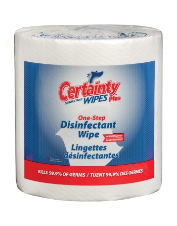 Certainty Plus 99000 Disinfectant Wipes 800 ct, Case of 2 - [DefendUse.com] - 99000 - Certainty Plus