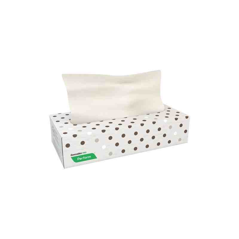 CASCADES F300 Pro Perform™ Facial Tissue, 2 Ply, 8.1" L x 7.3" W, 100 Sheets/Box Boxes/Case: 30 - [DefendUse.com] - F300 - Casca