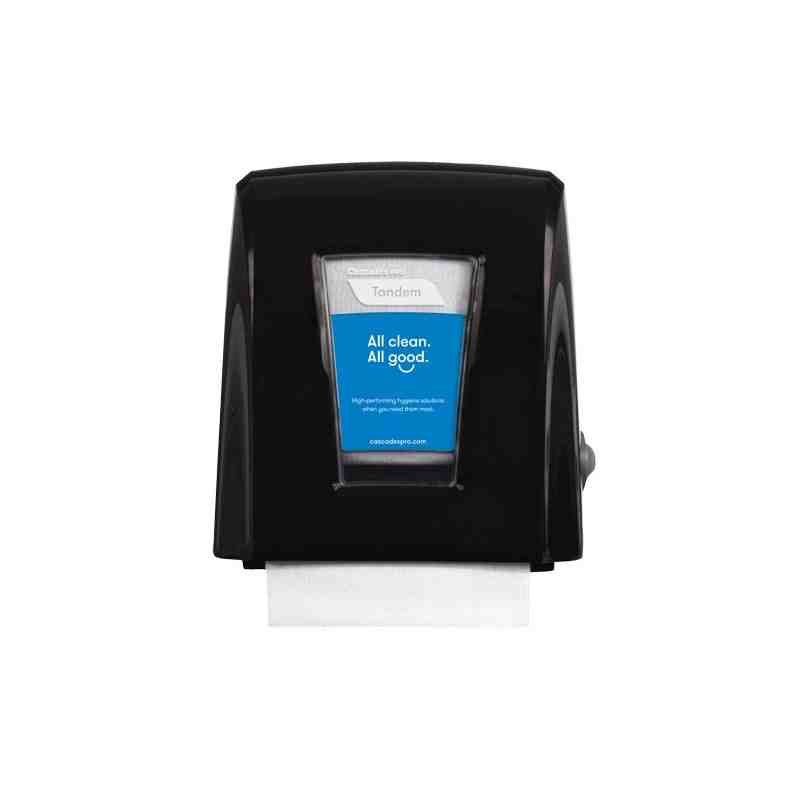 CASCADES  Pro Tandem™ Hand Towel Dispenser, Manual, 11.6" W x 7.3" D x 12.6" H - [Cleaning Supplies Canada Discounts] - C331 - [