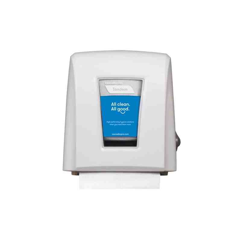 CASCADES  Pro Tandem™ Hand Towel Dispenser, Manual, 11.6" W x 7.3" D x 12.6" H - [Cleaning Supplies Canada Discounts] - C339 - [