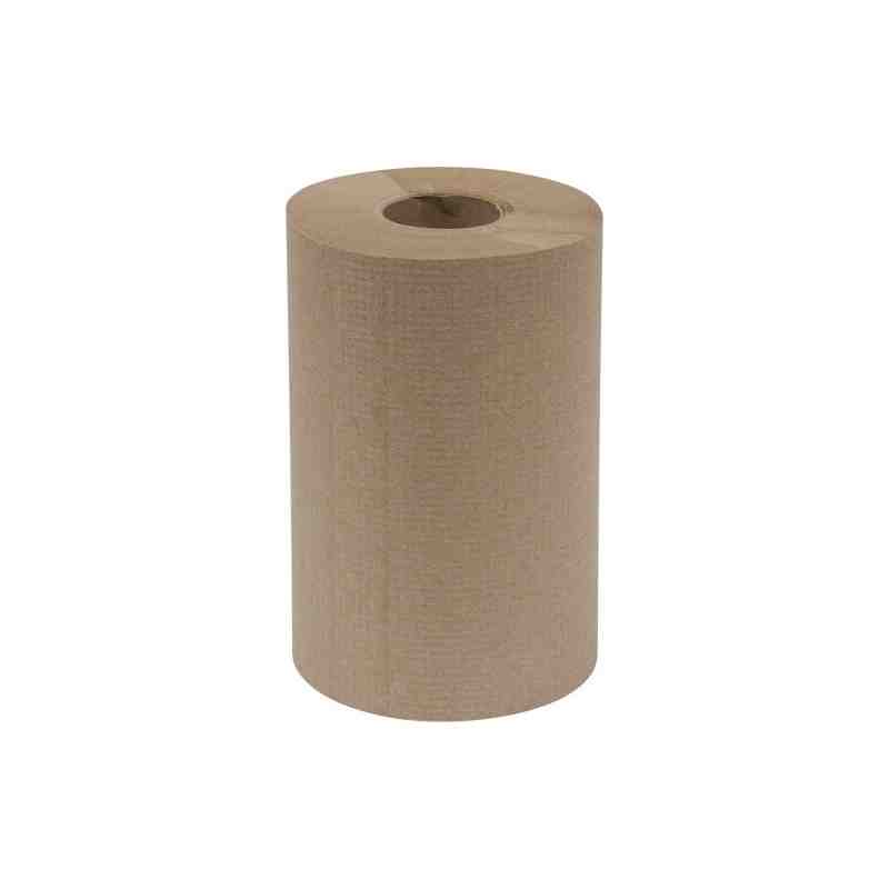 Everest Pro® Paper Towel Rolls, 1 Ply, Standard, 300' L Colour: Kraft Roll Width: 7.85" Case of 12 - [DefendUse.com] - HWT300K -