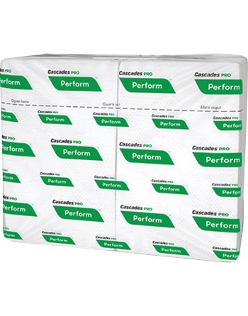 CASCADES  Pro Perform™ Inter-Fold Napkins Sheet Width: 6.5" Ply: 1 Sheet Length: 4.25" Sheets/Pkg.: 376, 16/Case - [DefendUse.co
