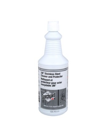 3M™ 7100153893 Stainless Steel Cleaner and Protector, F-SSCP, with Scotchgard™, Ready-to-Use, 1 qt (946.4 mL)  6/cs,85901 - [Def