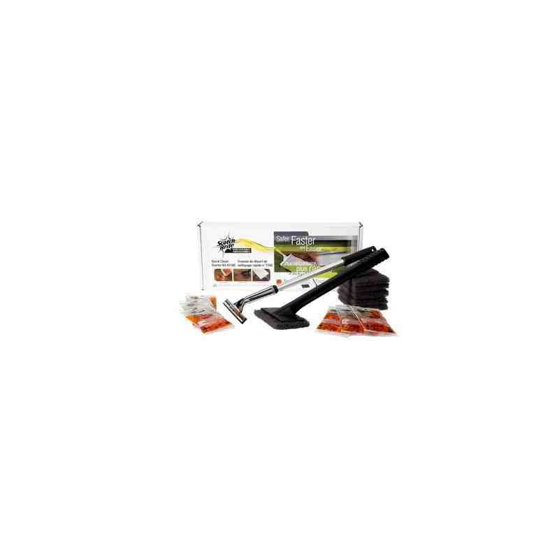 3M CANADA 7100071710 Scotch-Brite™ Quick Clean Griddle Cleaning System Starter Kit, H-710 - [DefendUse.com] - 3M-7100071710 - Sc