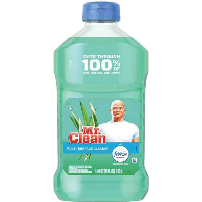 MR. CLEAN  Multi-Surface Cleaner, Bottle, 1.2 L Scent: Febreze Meadows - [DefendUse.com] - 78429 - Mr. Clean® Cleaners