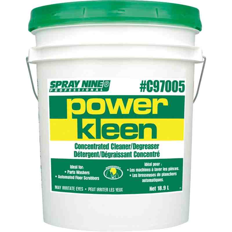 Spray Nine C97005 Power Kleen Parts Wash Cleaner, Pail, 20 L - [DefendUse.com] - C97005 - Spray Nine®