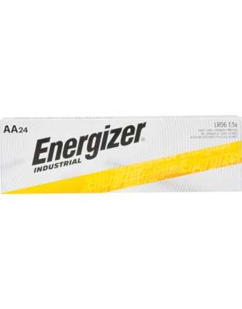 Alkaline Industrial Batteries, 24/Box, AA, 1.5 V Box of 24